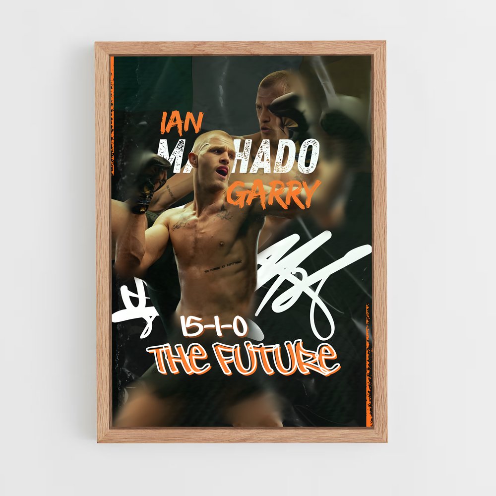 Poster Ian de garry – affiche MMA (vue 4)